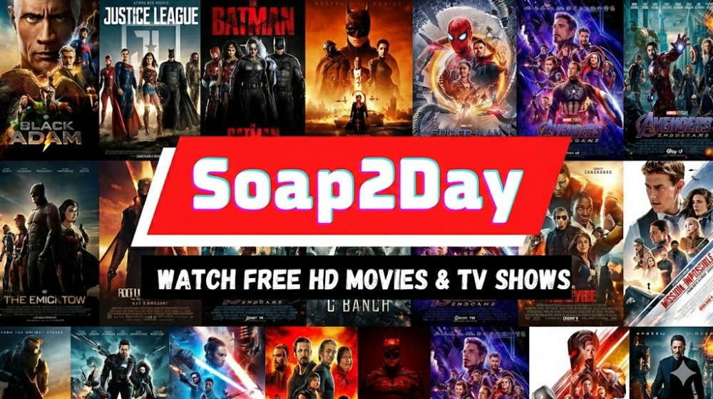 Soap2day streaming movies and TV series banner